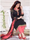 Charming Cotton  Embroidered Churidar Suit