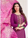 Dazzling  Cotton  Straight Suit