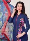 Dazzling Cotton  Straight Suit