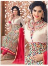 Dazzling chanderi Salwar suit