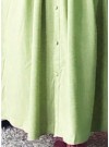 Glorious Linen Silk Parrot green Designer Wear Western Gown