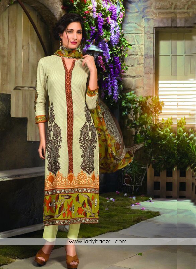 Swanky Chanderi Cotton Designer Suit