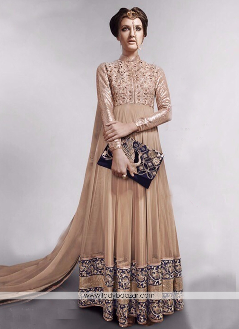 looking beautiful georgette Anarkali Suit