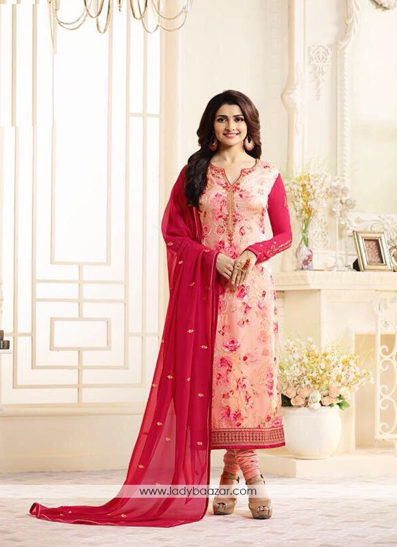 Attractive Brasso Printed Salwar Suit