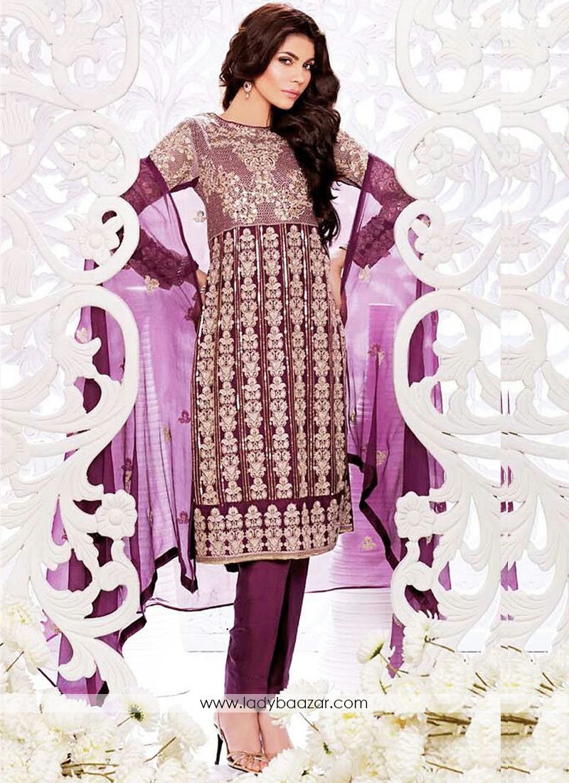 Attractive Churidar Suit