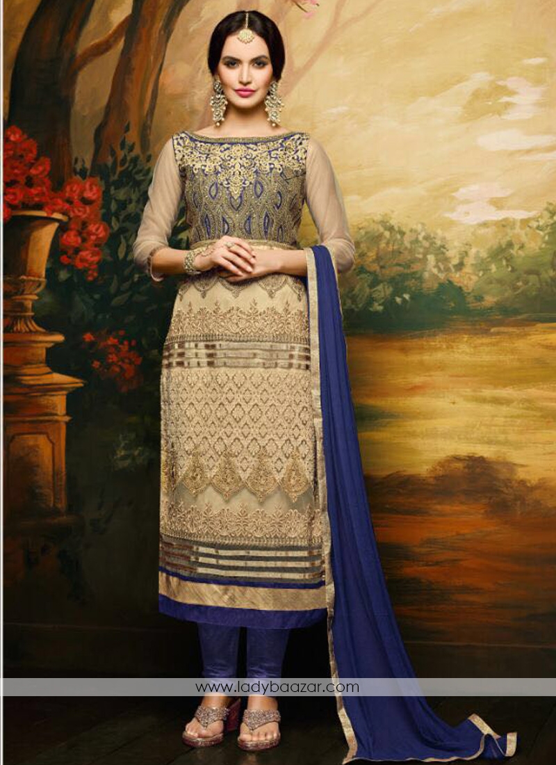 Fab Banglori Silk Churidar Suit