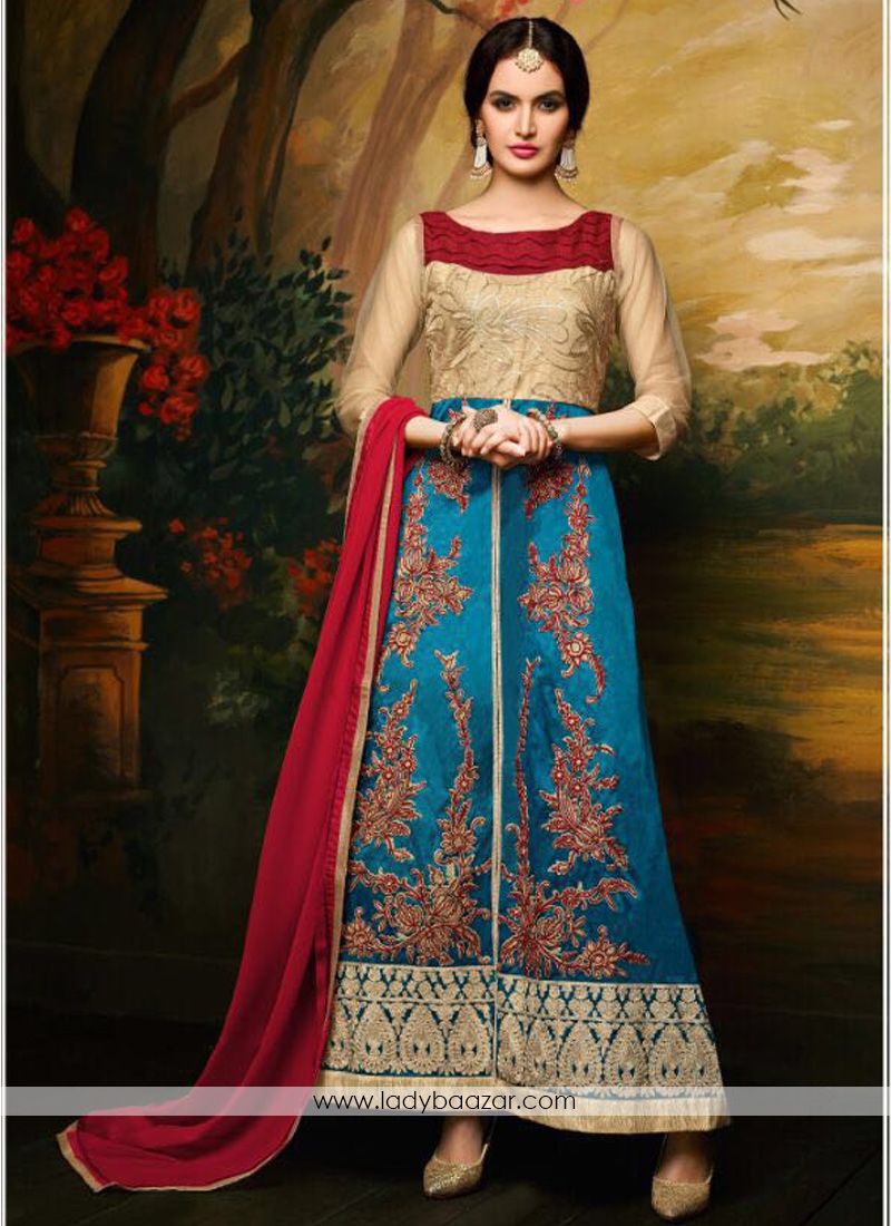 Banglori Silk Churidar Suit