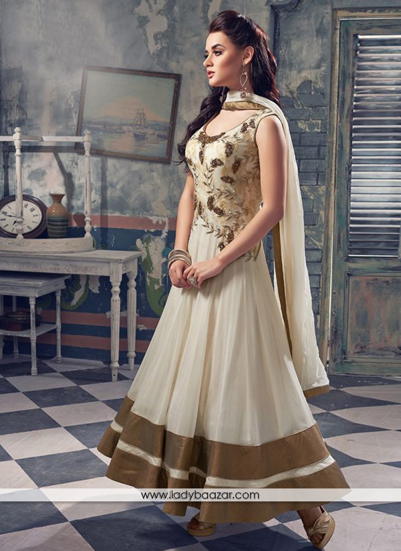 Beckoning Georgette Anarkali Salwar Kameez