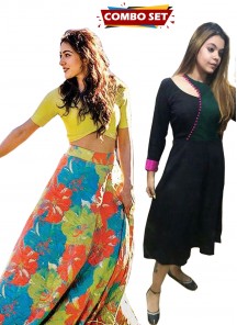 Buy 1 Get 1 Free Silk Kurti Co