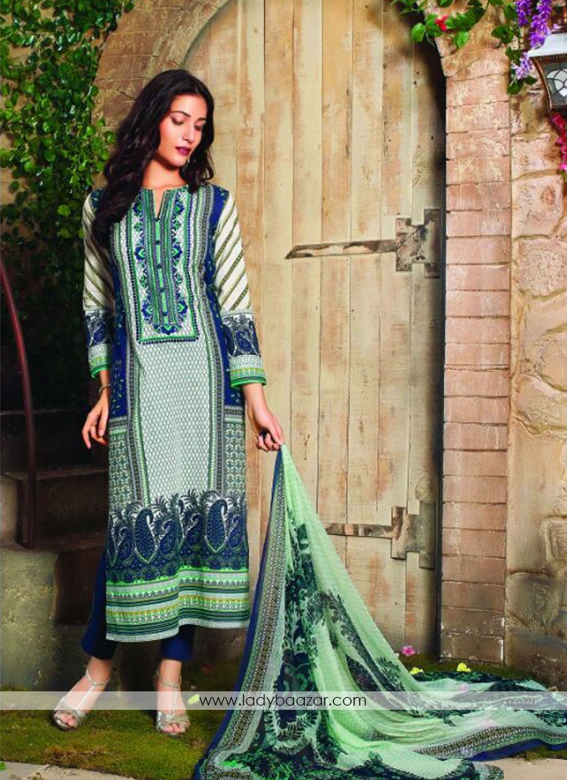 Amazing Pashmina Churidar Salwar Kameez