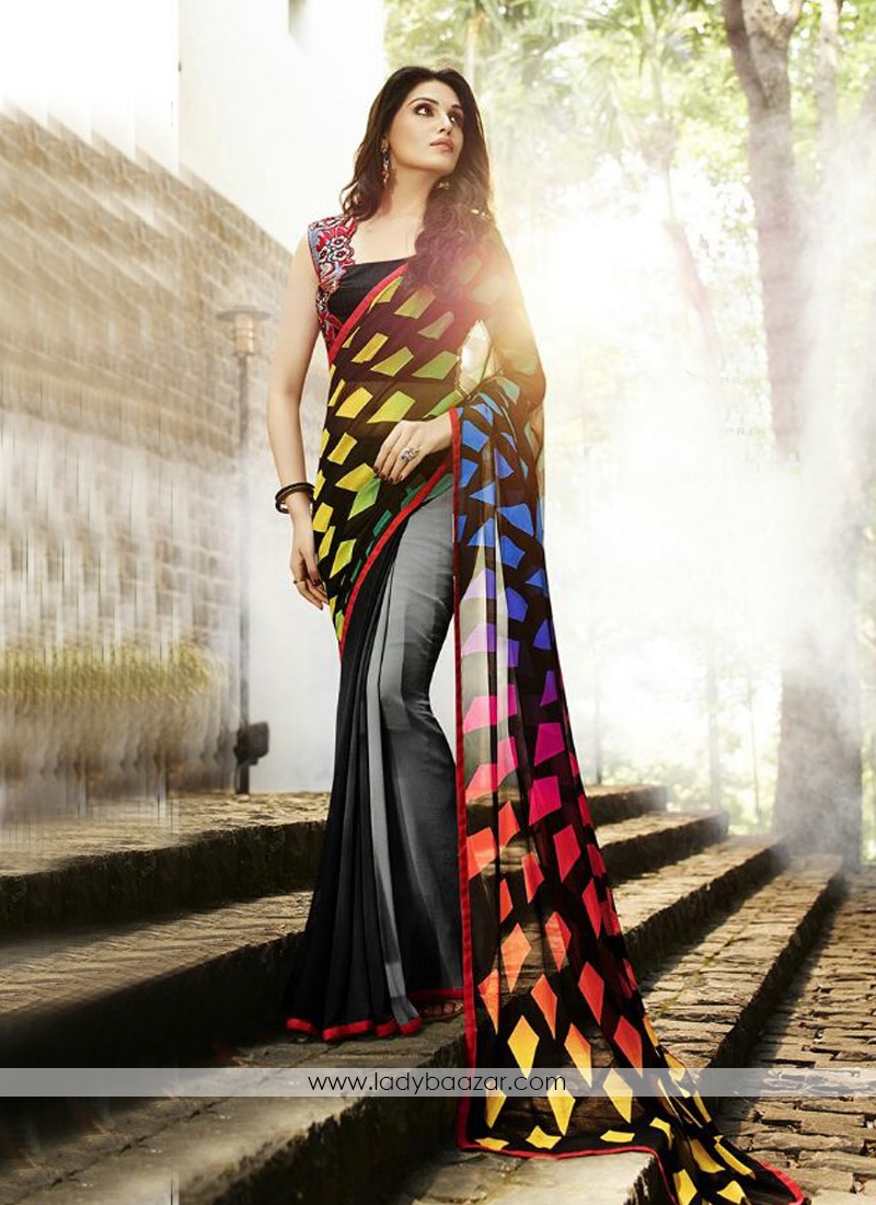 Dazzling Embroidered Weight Less Casual Saree