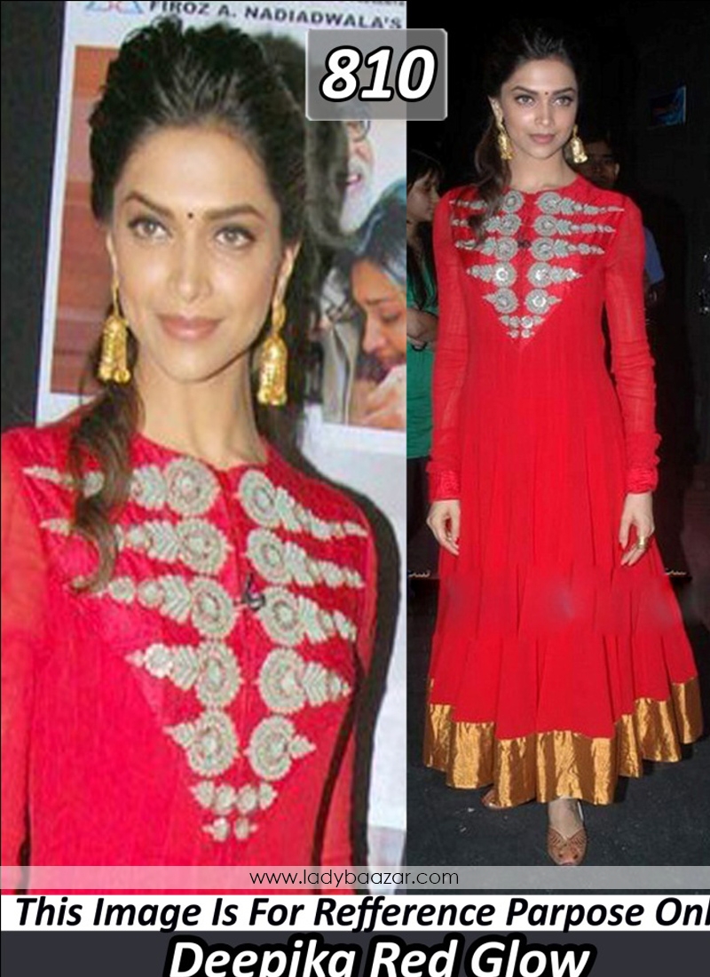 Deepika Padukone Georgette Anarkali Suit