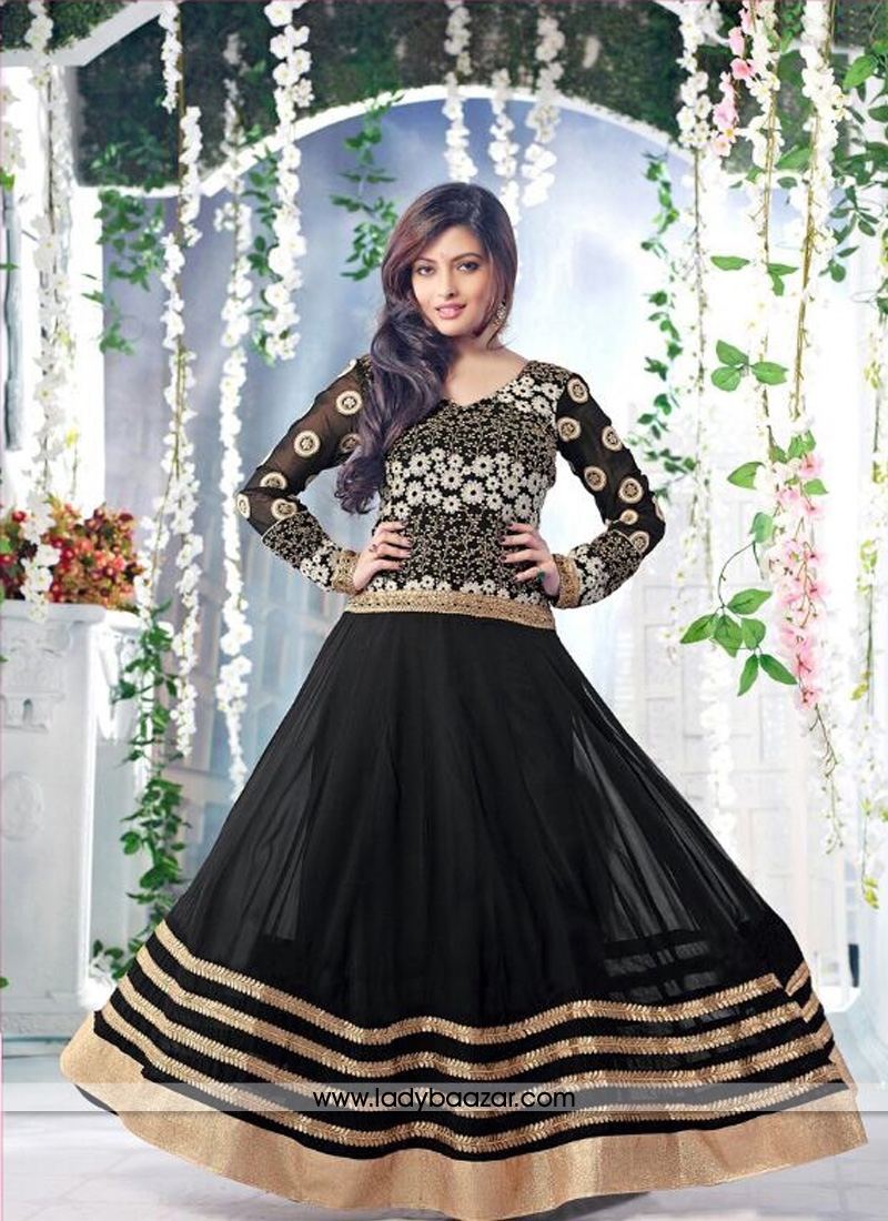 Dignified Net Designer Anarkali Suit