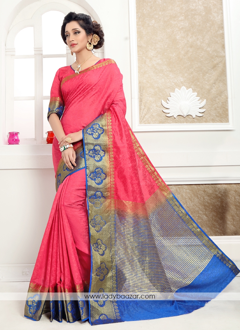 Distinctive Designer Banarasi Silk Saree