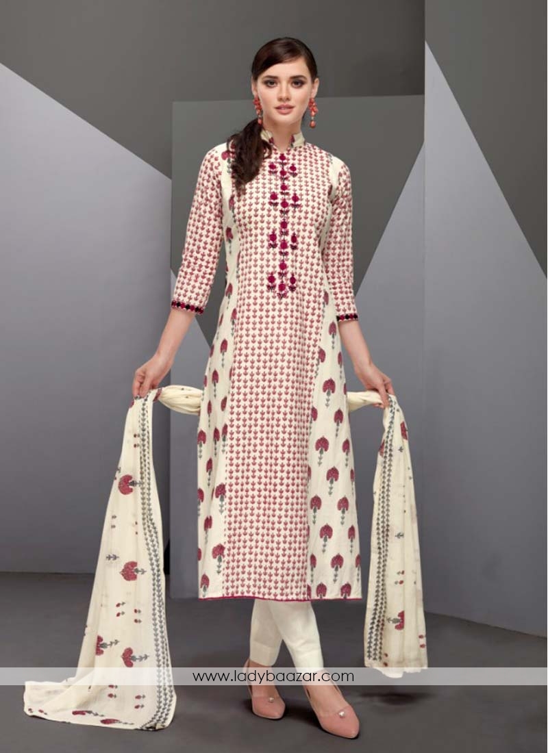 Enticing Satin Multi Colour Designer Straight Suit