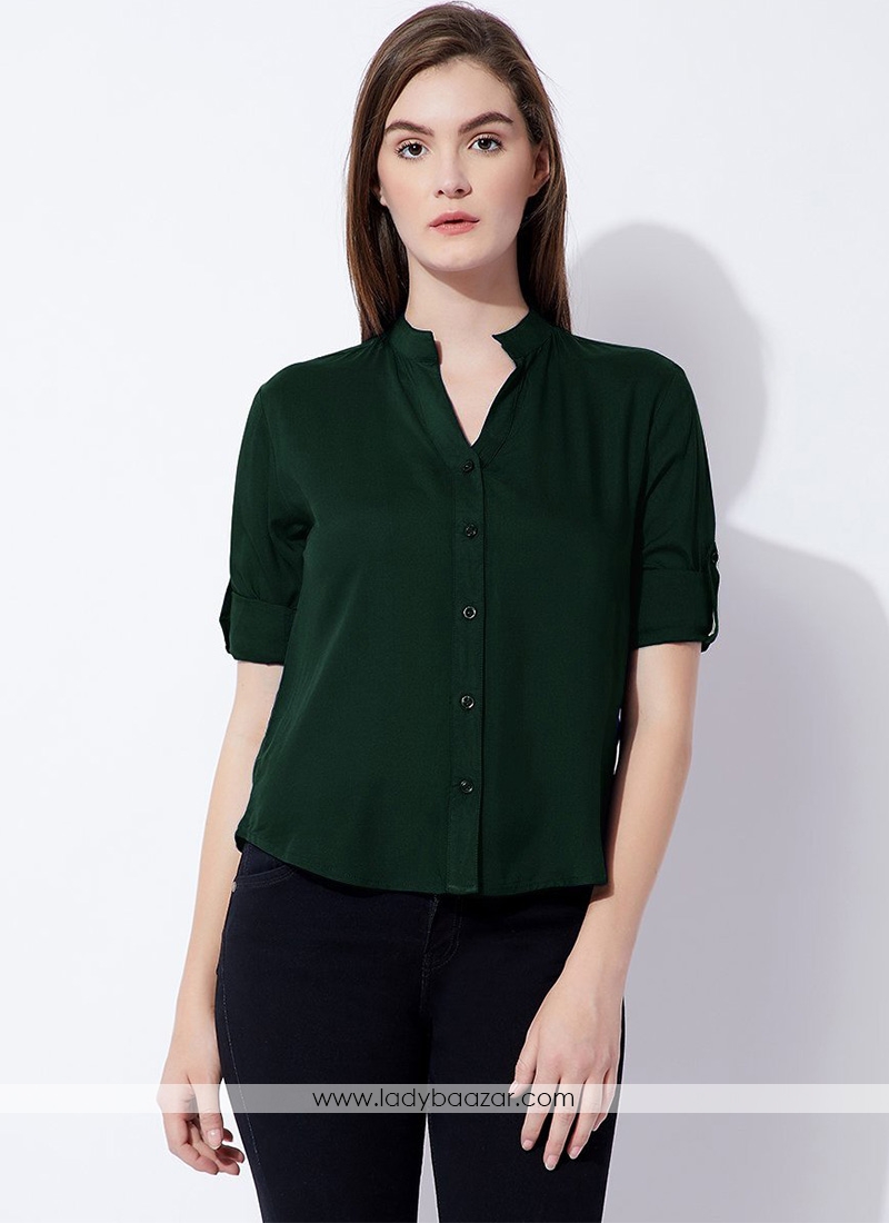 Estonished Bottle Green Shirt