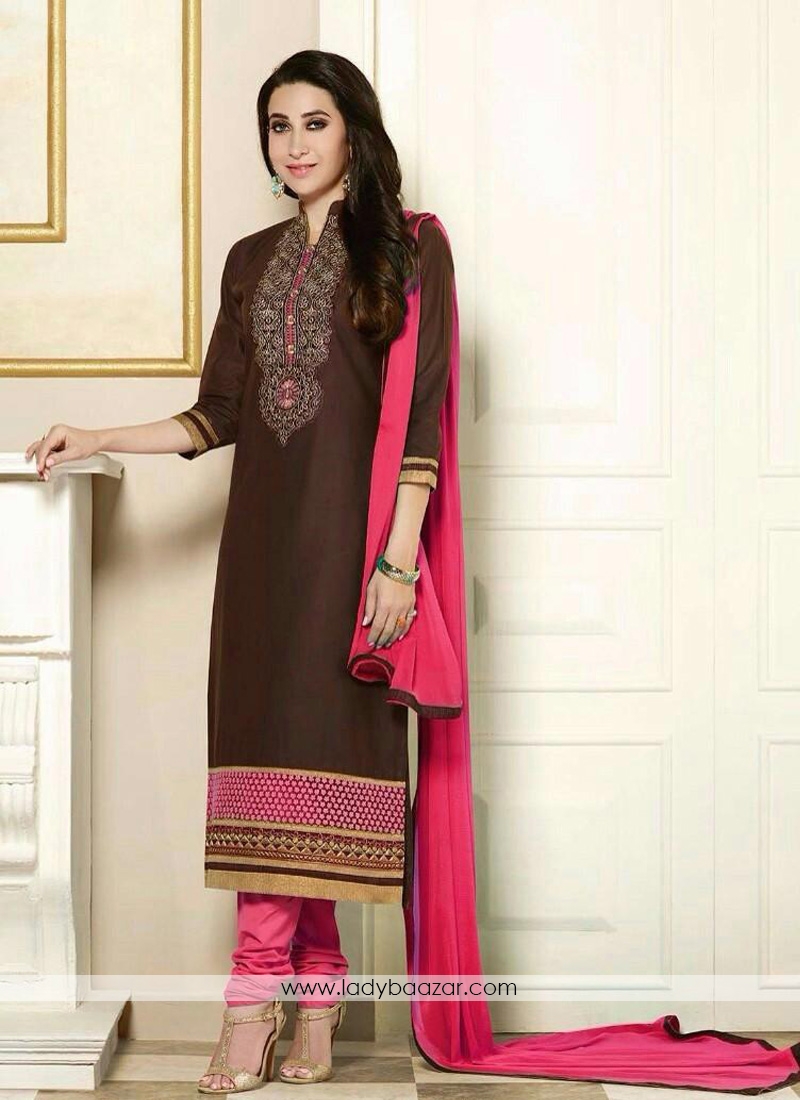 karishma kapoor cambric straight suit