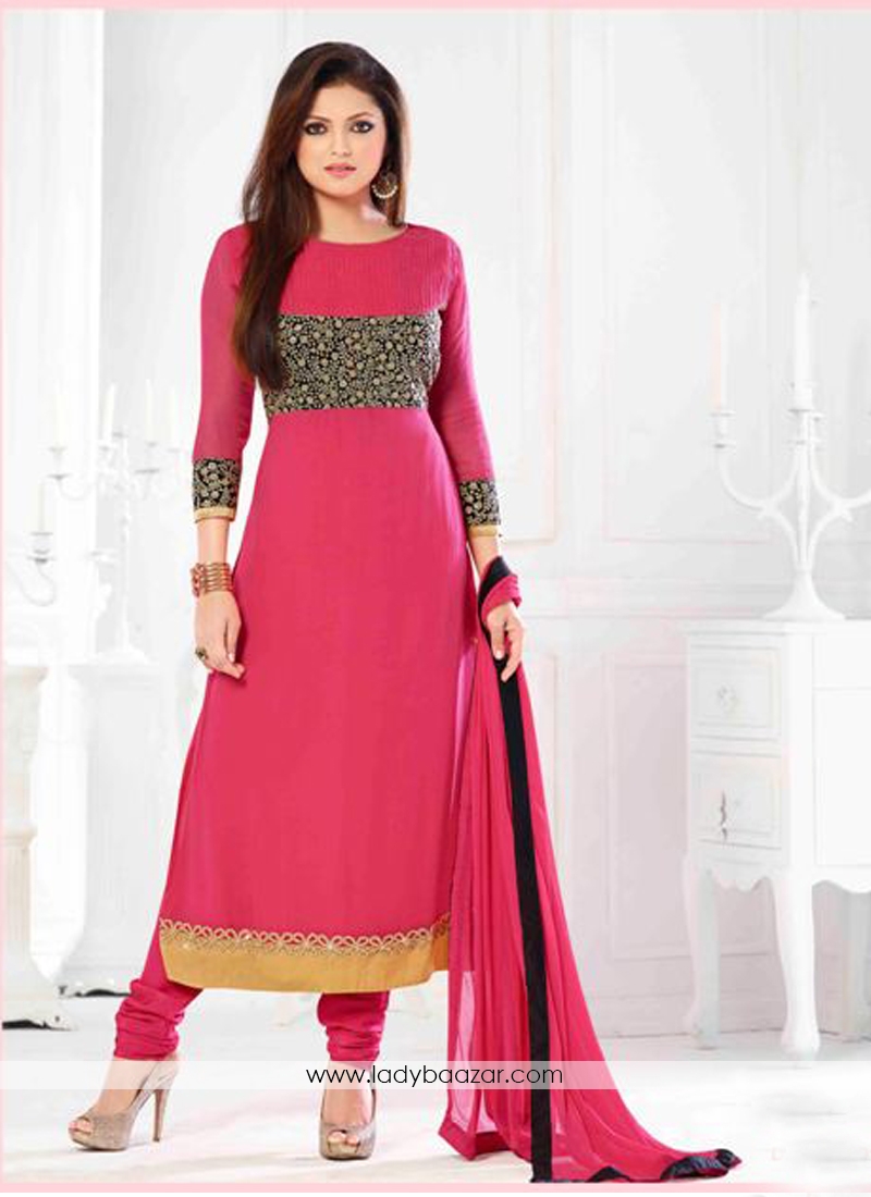 Georgette Anarkali Suit