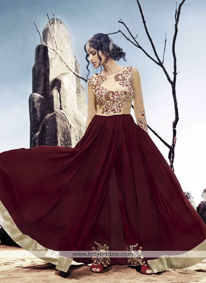 Georgette Anarkali Suit