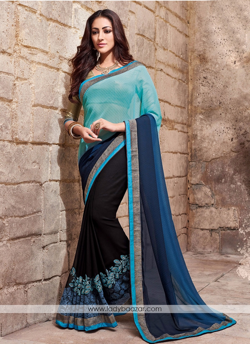 Attractive  Georgette Casual Saree