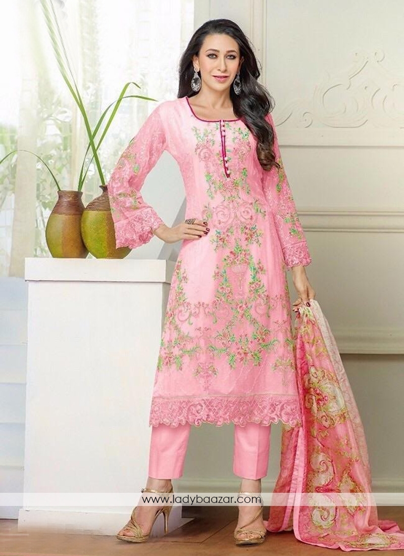 Georgette Straight Suit