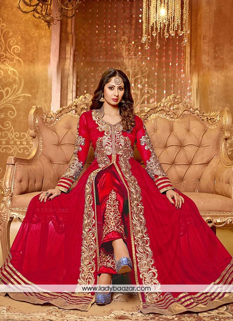 Irresistible Georgette Anarkali Salwar Suit