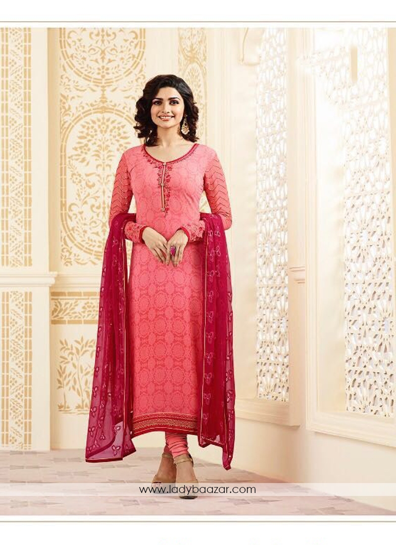 Magnetize Georgette Embroidery Work Salwar Suit