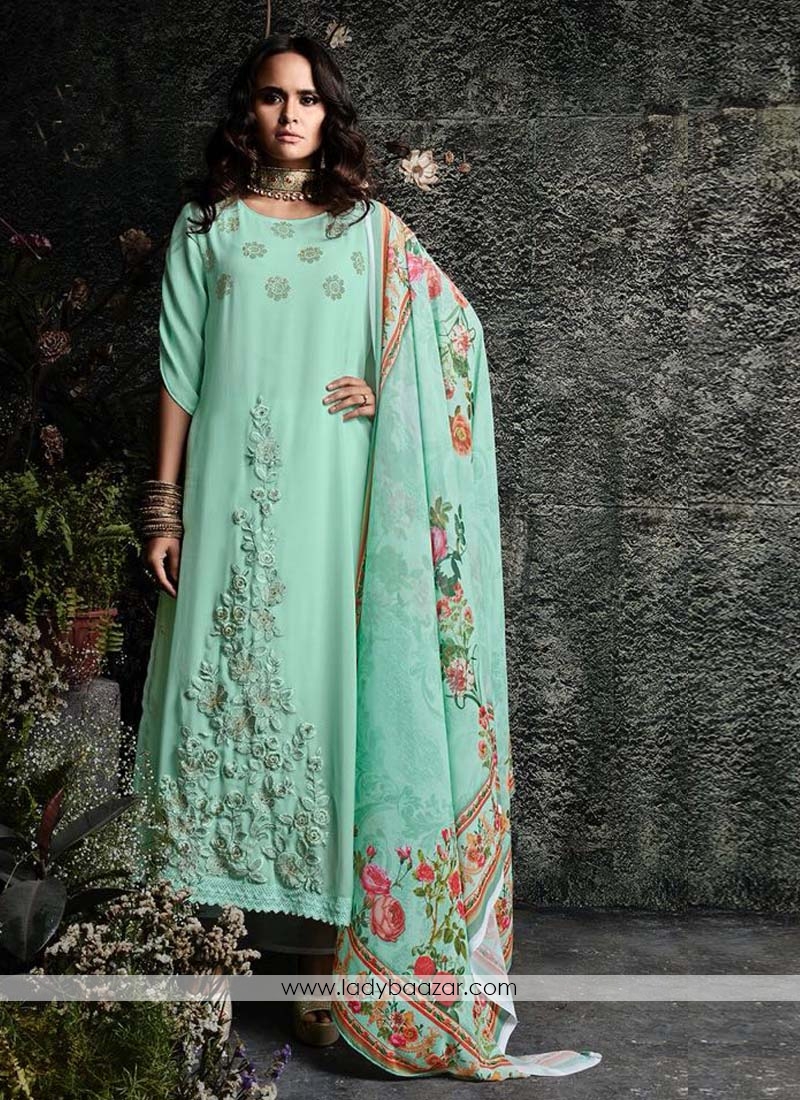 Mystic Designer Palazzo Suit For Festival