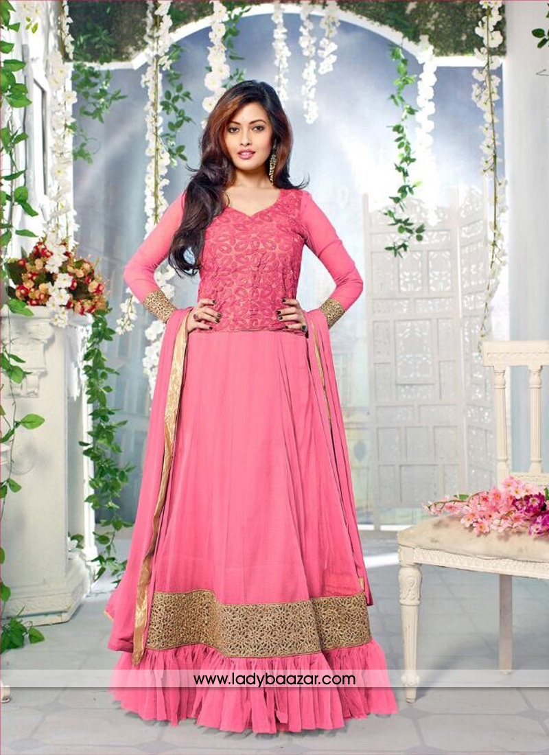 Tiptop Resham Work Anarkali Salwar Suit