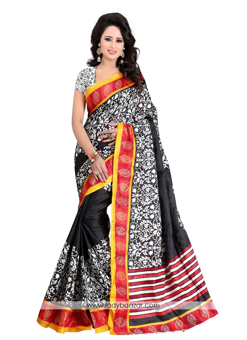 Woven Bhagalpuri Silk Casual Saree